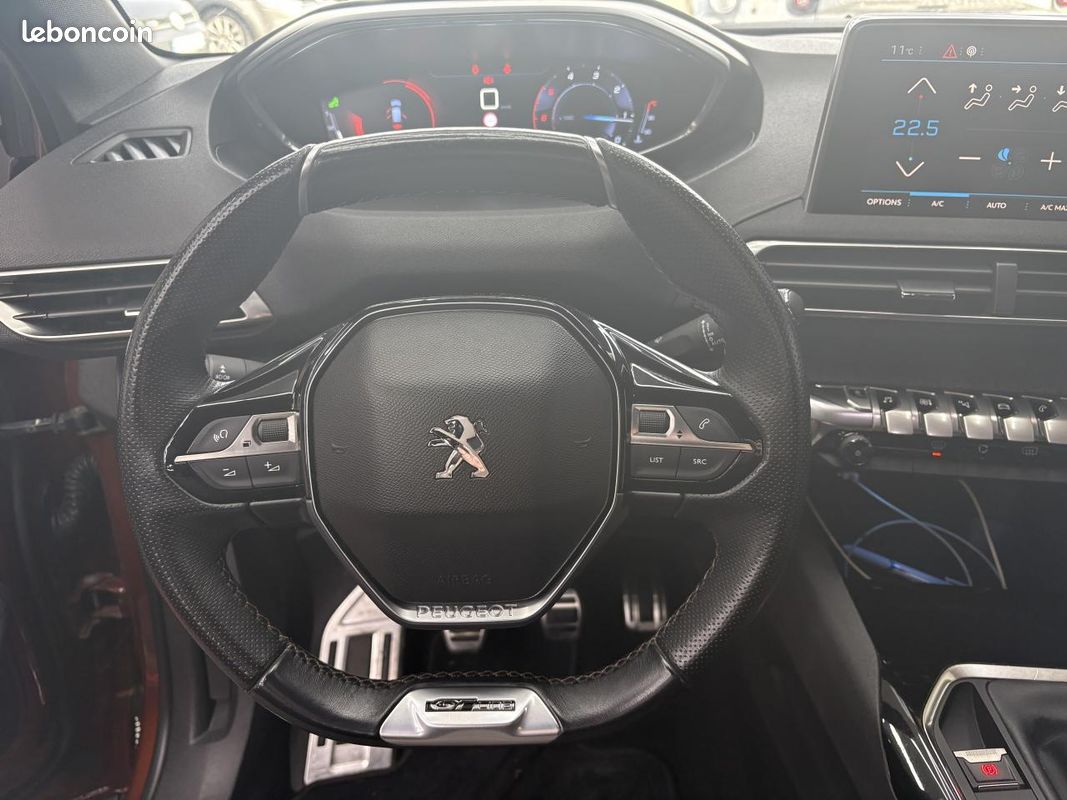 PEUGEOT 3008 2.0 BLUEHDI 150 GT LINE START-STOP(Diesel+courroie neuve+entretien concession) (image 10)
