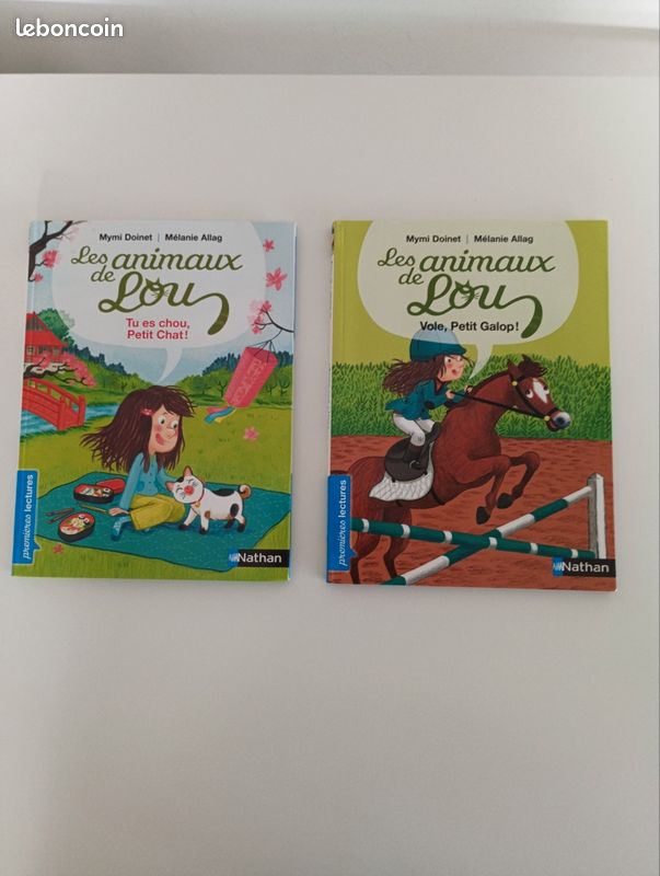 Livre les animaux de Lou enfant (image 1)