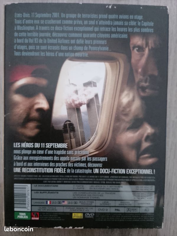 DVD Les Héros du 11 Septembre (image 2)