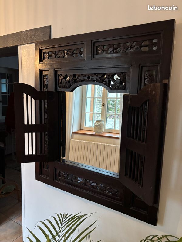Miroir à volet en bois Maison du Monde (image 2)