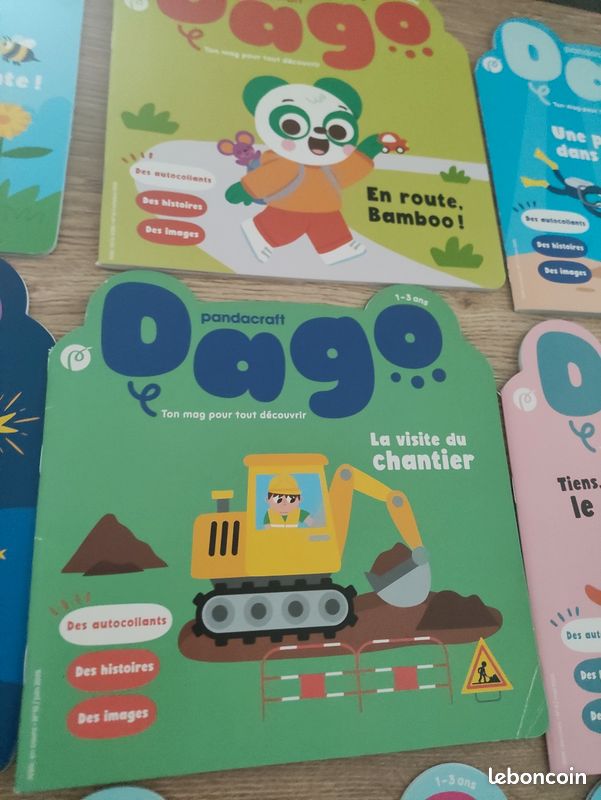 Lot de 12 livres pandacraft 1 a 3 ans (image 3)