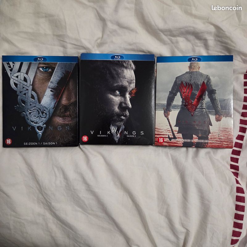 Vends 3 saisons Vikings blu ray (image 1)