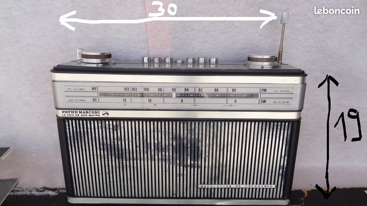 Tuner Pathé Marconi – La voix de son maitre - Photo, audio & vidéo