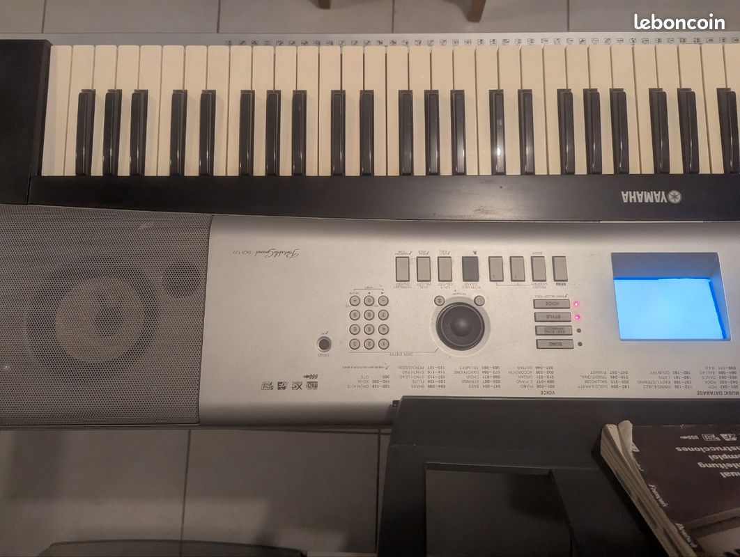 Clavier Yamaha DGX-520, touches non-lestées (image 5)