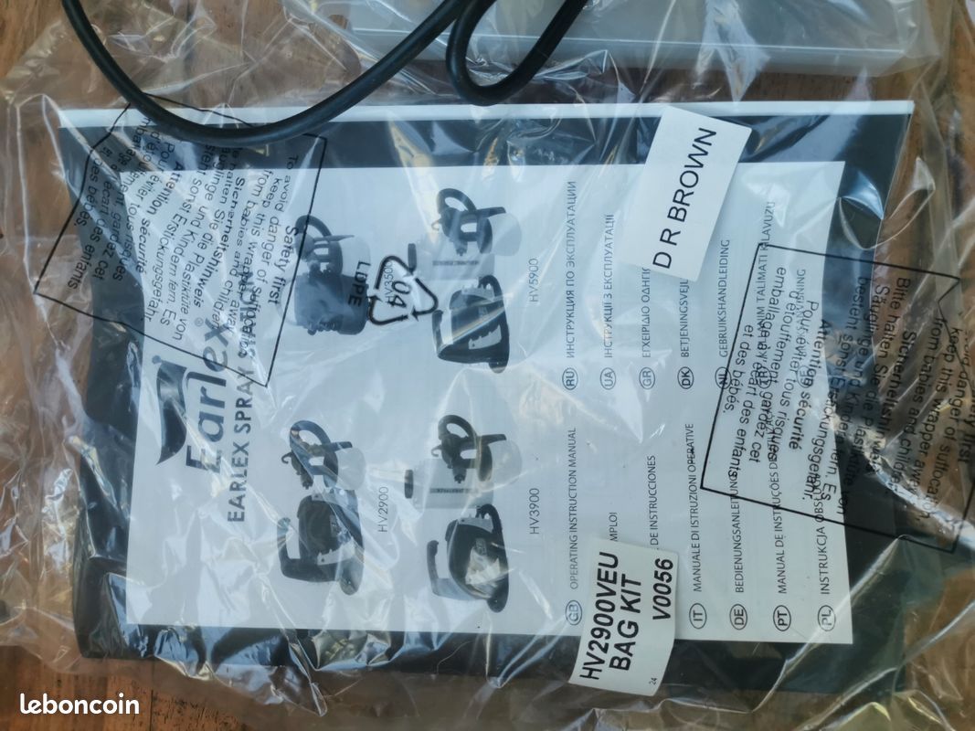 Earlex expert 2900 peinture pistolet (image 3)