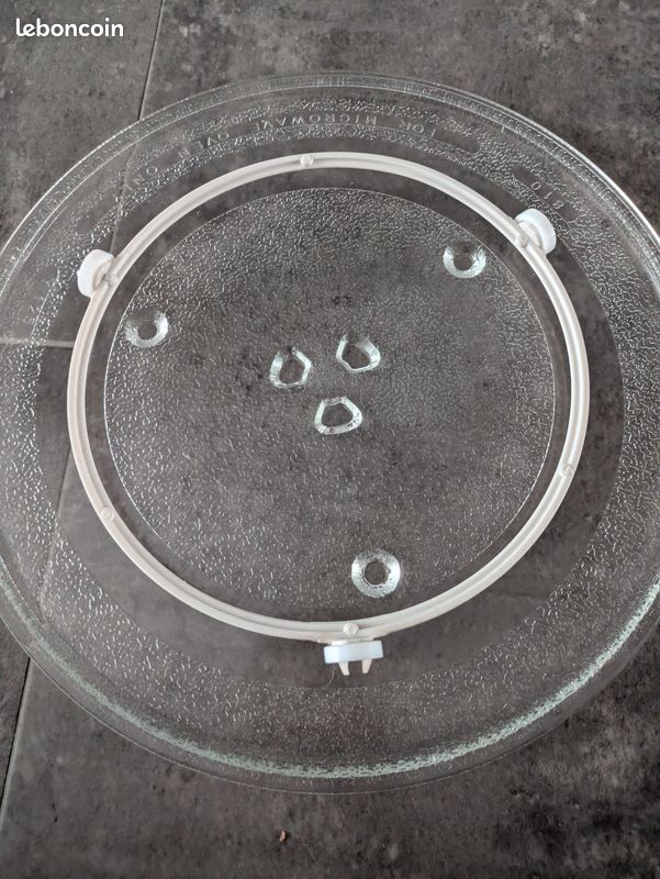 Plateau verre pour micro onde (image 2)