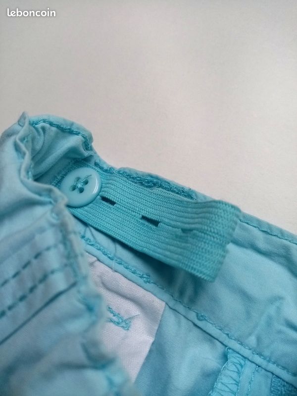Pantacourt Cyan La Redoute | Taille 12 ans (150 cm) (image 4)