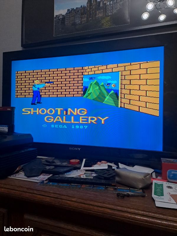 Jeu Shooting Gallery - Sega Master System (En boîte, sans notice) (image 4)