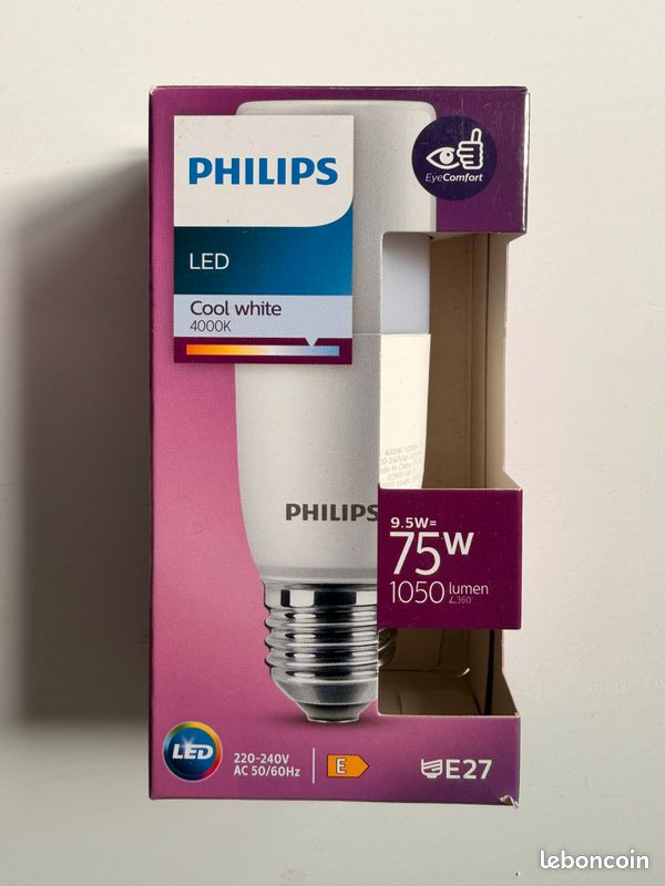 Ampoules Philips cool site led E27 (image 1)