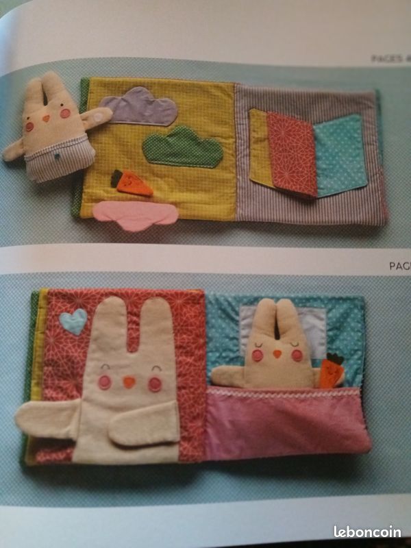 Livre de couture : Créations à coudre pour amuser les enfants" (image 8)