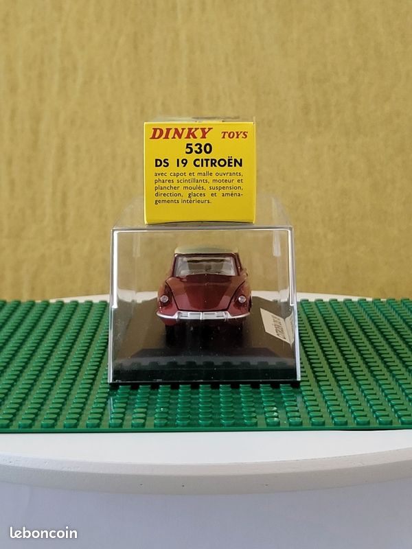 Citroën DS 19 noir 1/43 Dinky Toys 530 Atlas Neuf Boite Ed.limitée