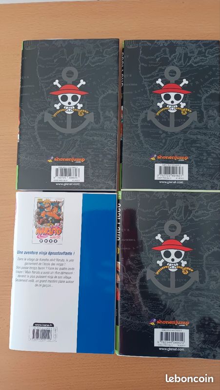 Lot de 3 mangas one piece neufs + 1 naruto (image 2)