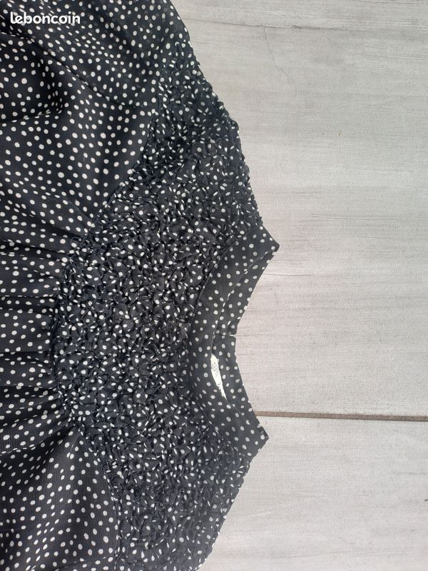 Robe Courte Robe Zara Petit Pois Robe Courte Zara Basic Taille XS