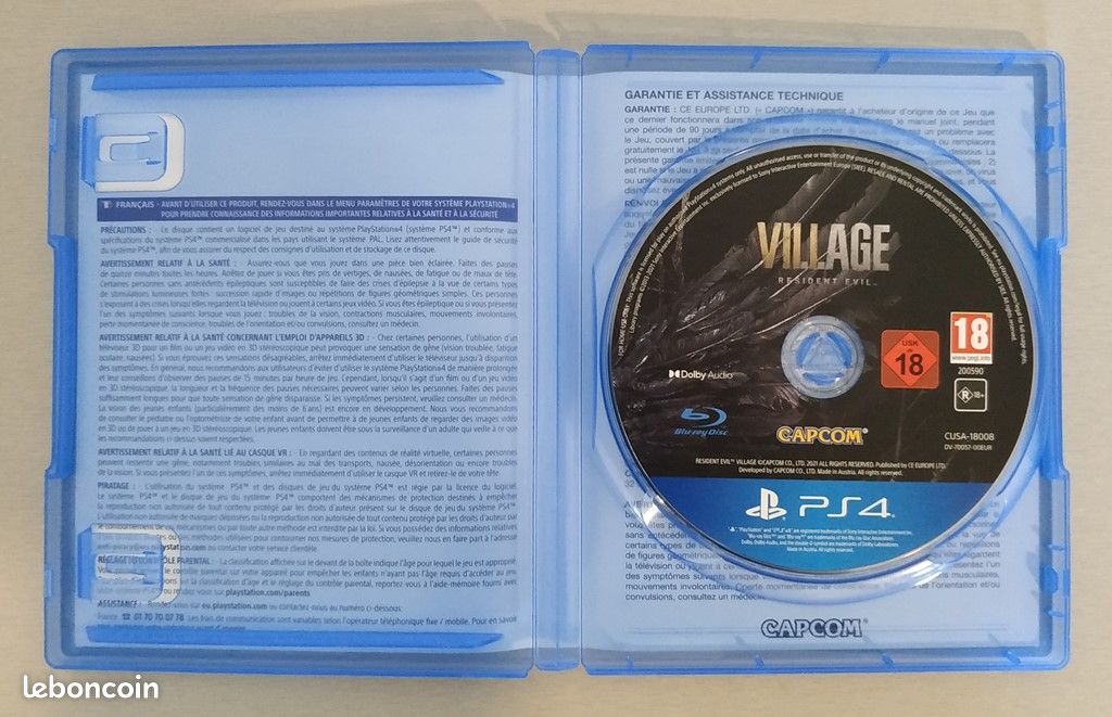 Jeu PS4 Résident Evil Village (image 5)
