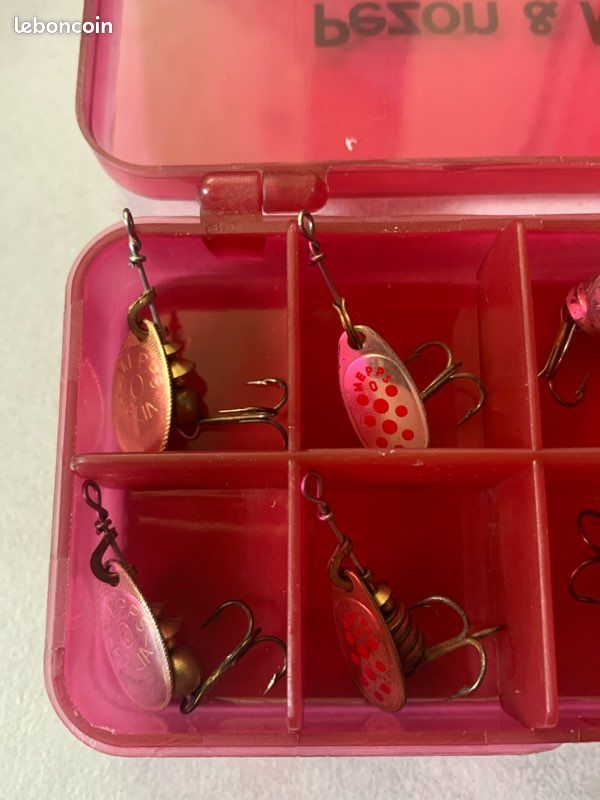 Boite peche leurres rapala et cuillères - Sport & Plein air