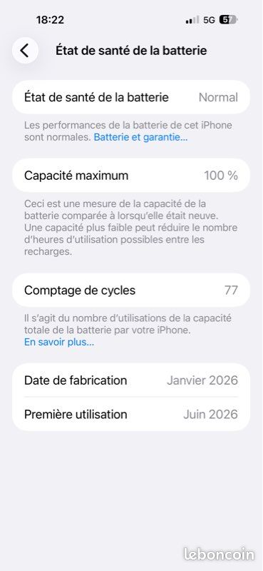 IPhone 17 pro Max facture (image 2)