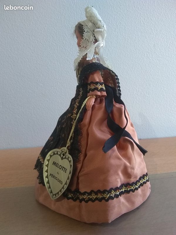 Poupée Régionale Bretonne Petitcollin 18 Cm - Poupée Le Minor - Vintage