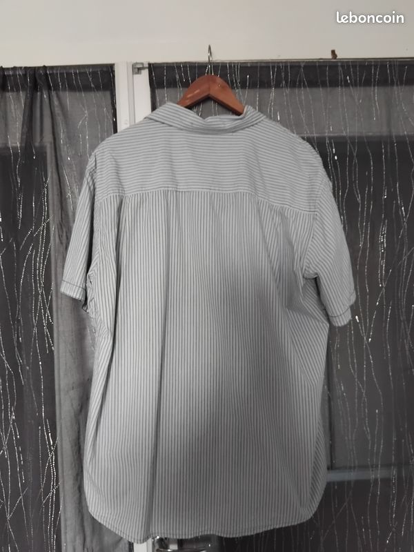 Chemise Yves Dorsey grise classic fit Taille 41/42 (L) – LA Friperie d'Emilie