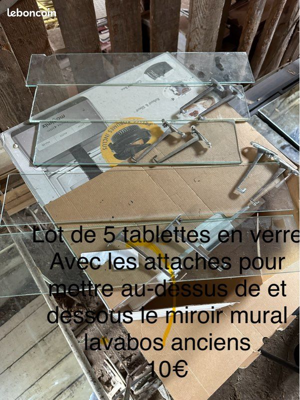 Tablettes pour lavabo (image 1)
