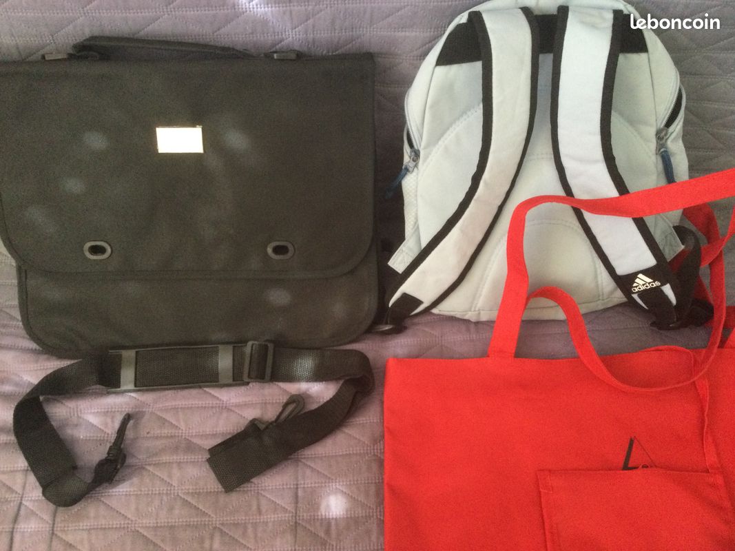 CARTABLE saccoche NEUF,SAC A DOS ADIDAS, grand SAC NEUVE (image 3)
