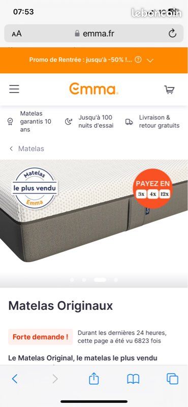 Matelas Emma (image 2)
