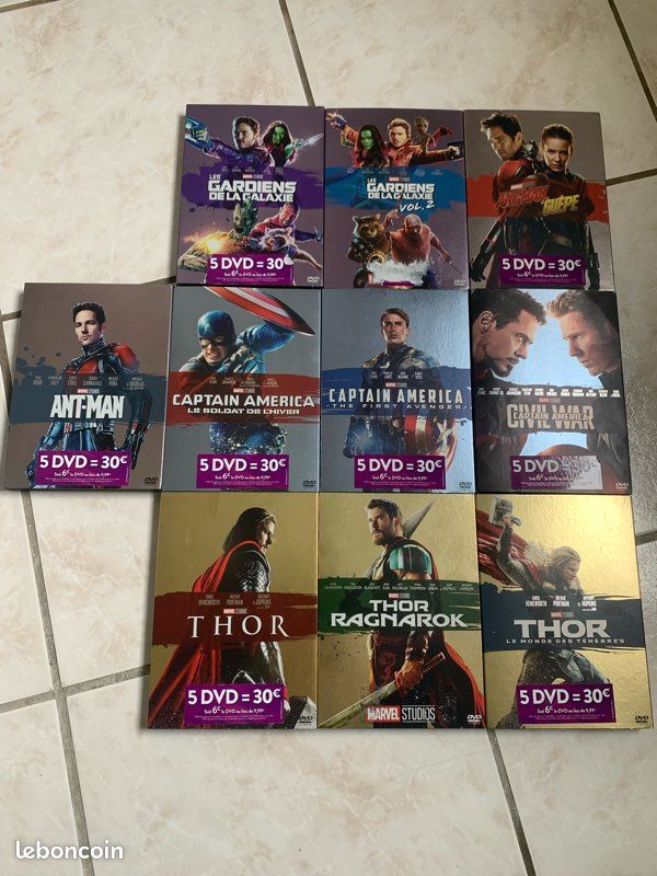 DVD Marvel (image 1)