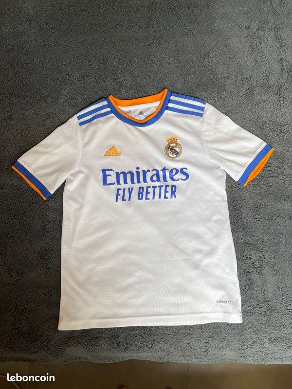Maillot Real Madrid Maillot Liga 2021 2021-22 Real Madrid Home