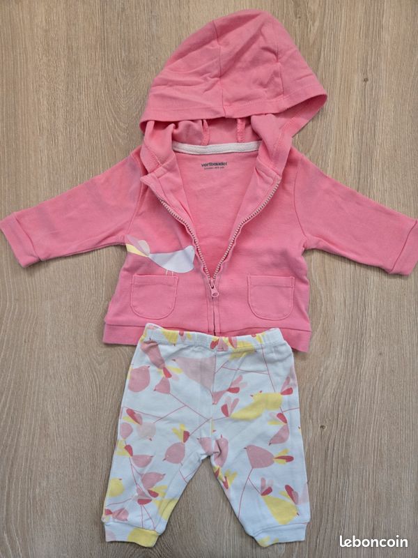 Ensemble sport fille 3 mois (image 2)