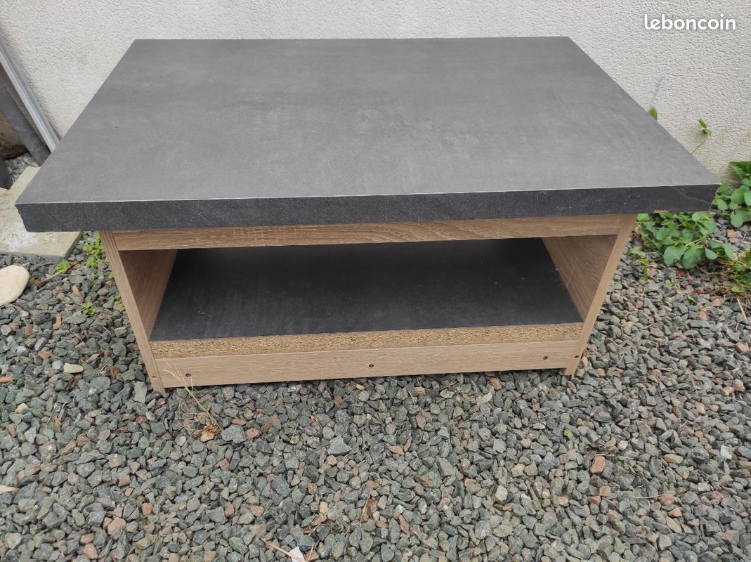 Table basse faite maison (image 1)