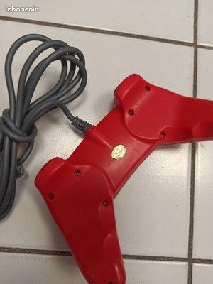 Manette PS1 Turbo Pad - Version Non Officielle - Fonctionnelle - Couleur Transparente - Occasion