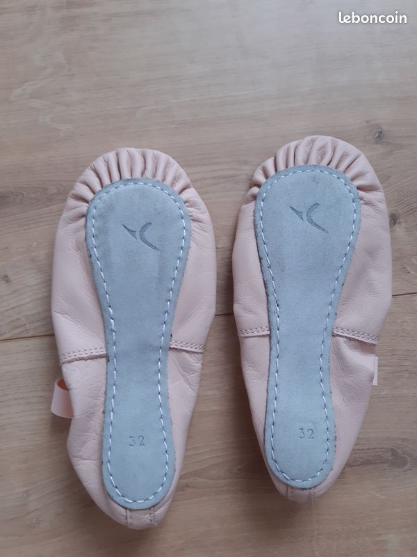 Chaussons demi-pointes danse classique pointure 32 (image 2)