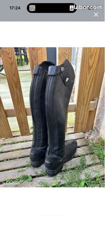 HORZE Chester Bottes d'équitation en caoutchouc pour enfant