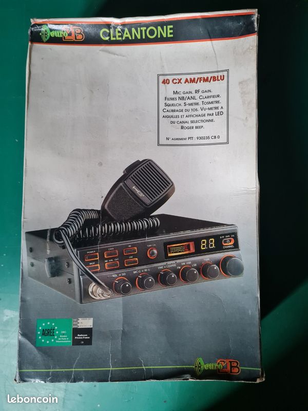 Haut-parleur Cibi (CB) Euro CB 8 Ohm 2W - Occasion Bon État Pour Radio CB