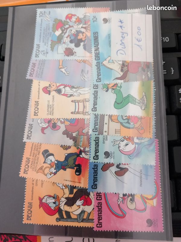 Timbres de Disney lot divers luxe (image 1)