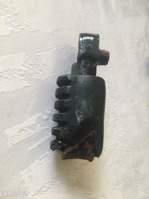 Repose pied conducteur modèle avec caoutchouc XT500 XT 500 19&6 (image 3)