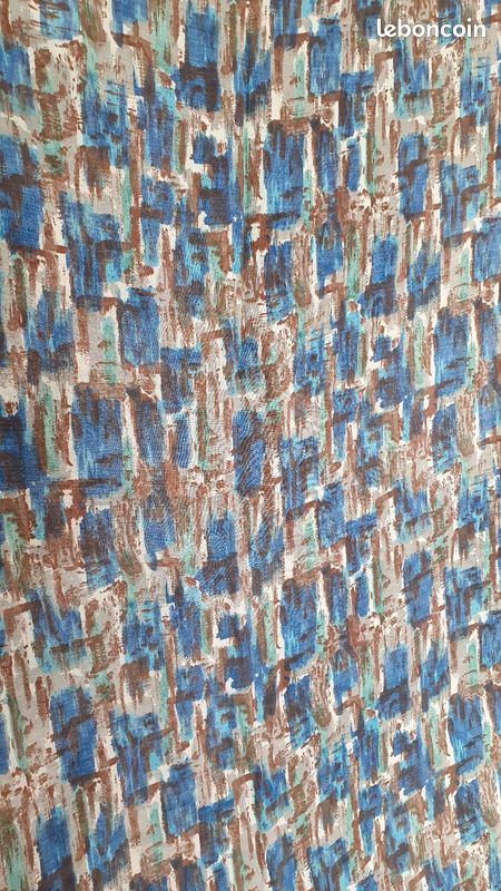 Lot De Coupons De Tissus Anciens à Motifs Floraux Pour Créations DIY - Multicolore