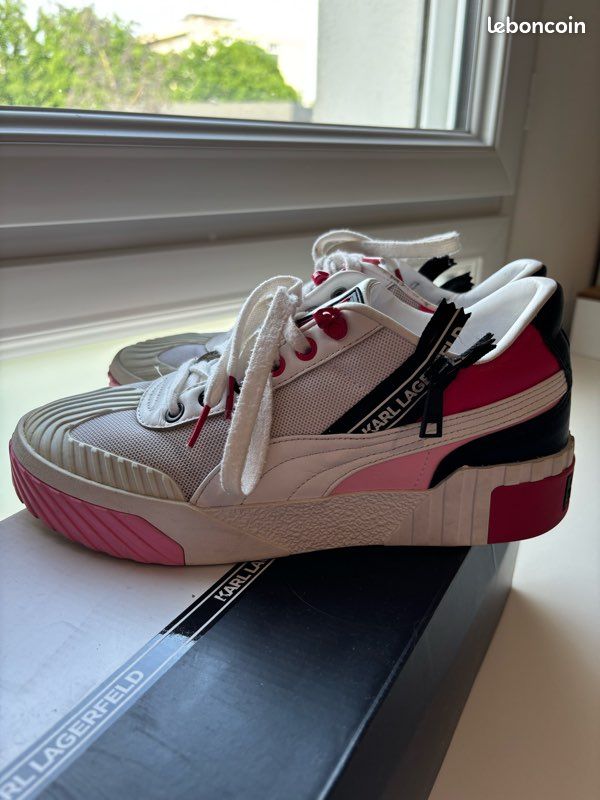 Puma Karl Lagerfeld Pink Shoes Puma Karl Lagerfeld Chaussures