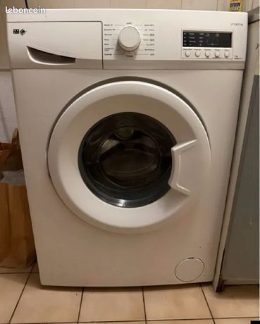 WHIRLPOOL MACHINE À LAVER 7KG 1200Trs SILVER 3299 DHS