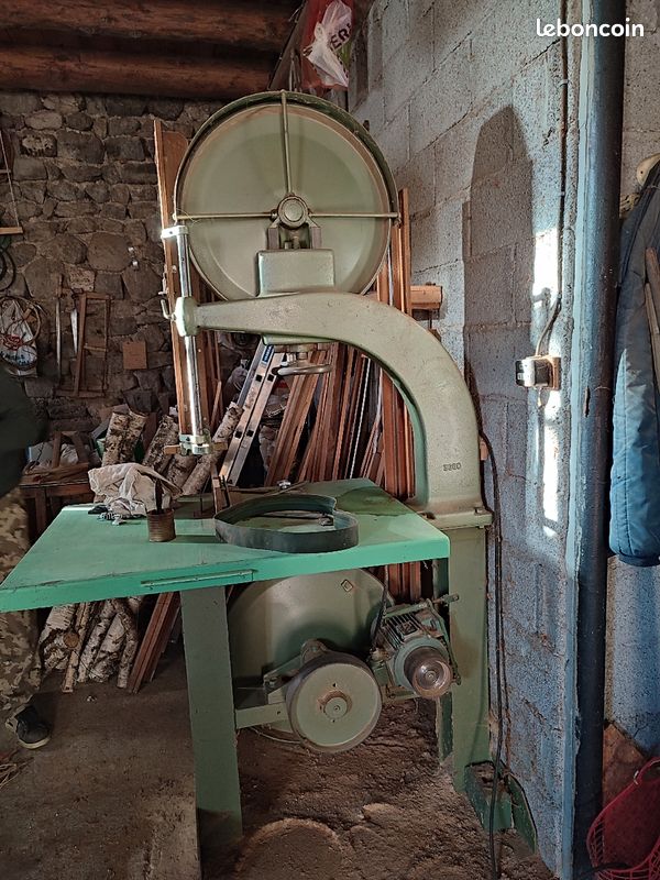 Scie à ruban - machine à bois (image 1)