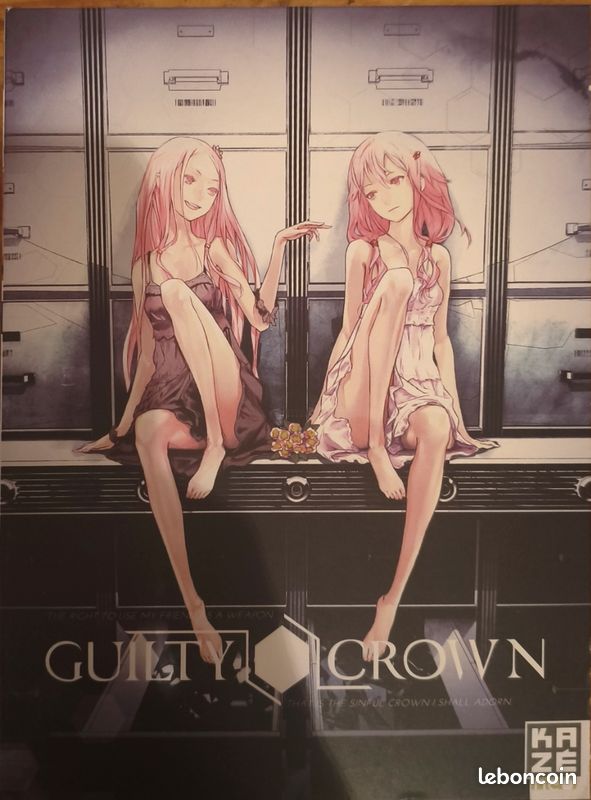 Guilty Crown Intégrale Box 1/2 + Box 2/2 (combo Blu-Ray/DVD) (image 11)