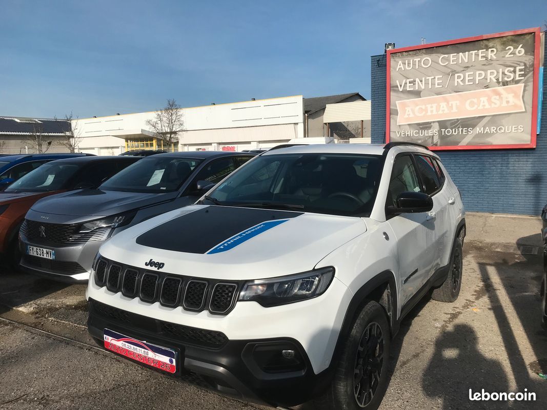 JEEP COMPASS PHEV 4x4 AN 2023 / Trailhawk 240 4xe eAWD /an 2023/BVA/Camera/PRIX canon (image 1)