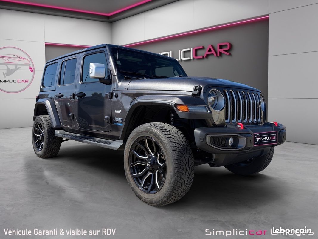 JEEP WRANGLER Unlimited 4xe 2.0 l T 380 ch PHEV 4x4 BVA8 Overland (image 1)