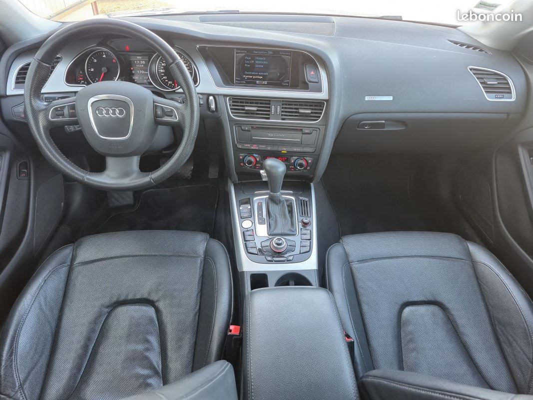 AUDI A5 2.7 V6 TDI - 190 - BVA Multitronic Ambition Luxe SIEGES VENTILES/CHAUFFANT (image 11)