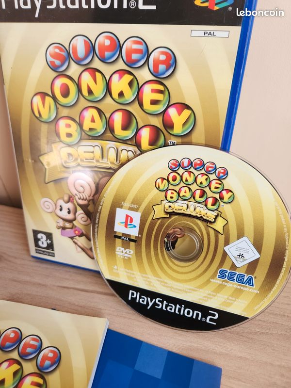 Super Monkey Ball Deluxe (Sony PlayStation 2, 2005) PS2