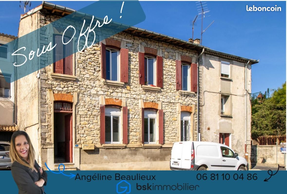 Maison 7 pièces 132 m² · à Boucoiran-et-Nozières · 132 m² · 159 000 €