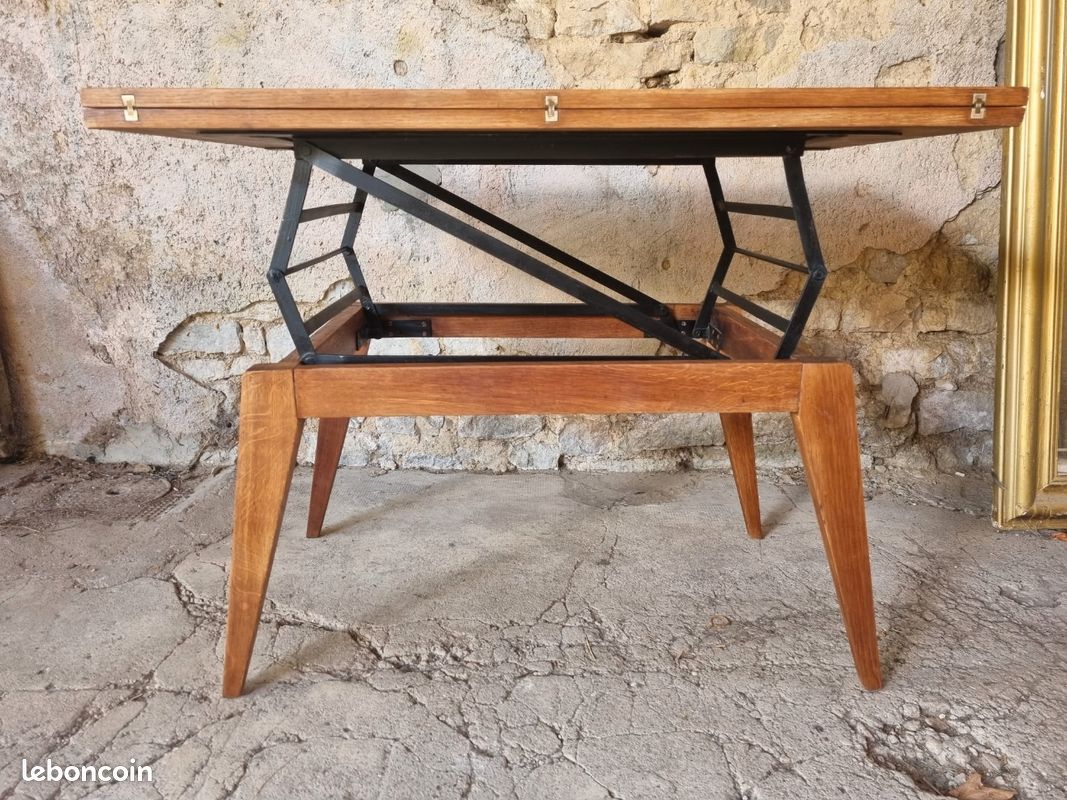 Table basse papillon modulable vintage (image 2)