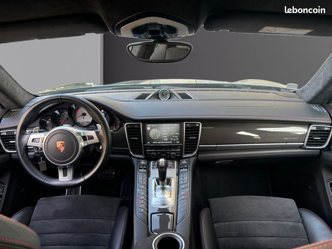 Porsche panamera gts v8 4.8 440 pdk garantie porsche approved possible/pack chrono/pack carbone/sport design/toit ouvrant (image 2)