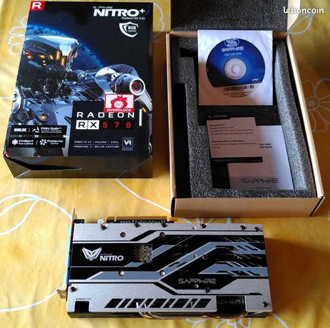 AMD Radeon Sapphire Nitro+ RX 570 8G 1
