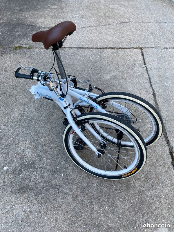 Vélo pliant velobecane presque neuf mais mécanisme de pliage cassé (réparation facile) (image 2)