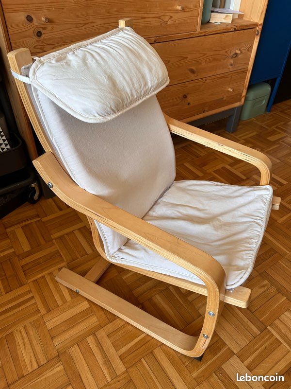 Fauteuil enfant Poäng IKEA (image 1)